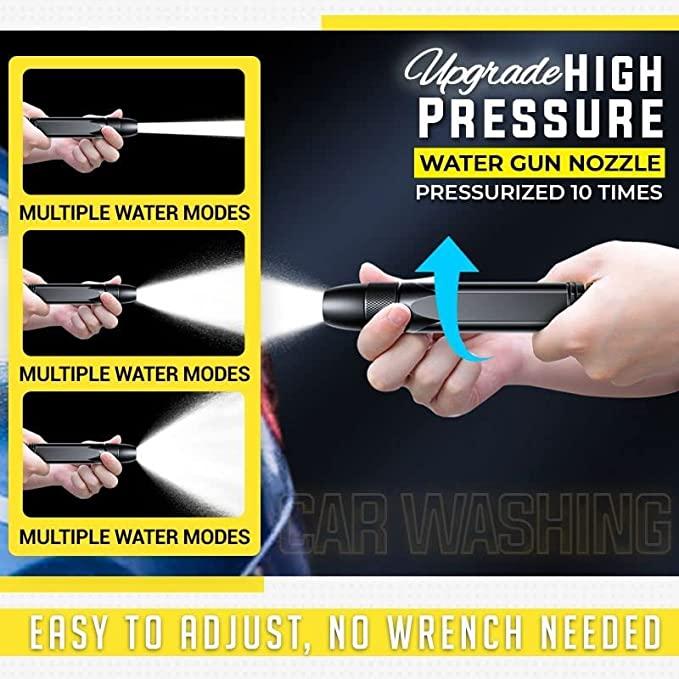 Portable High Pressure Water Nozzle (Black) - Orvane